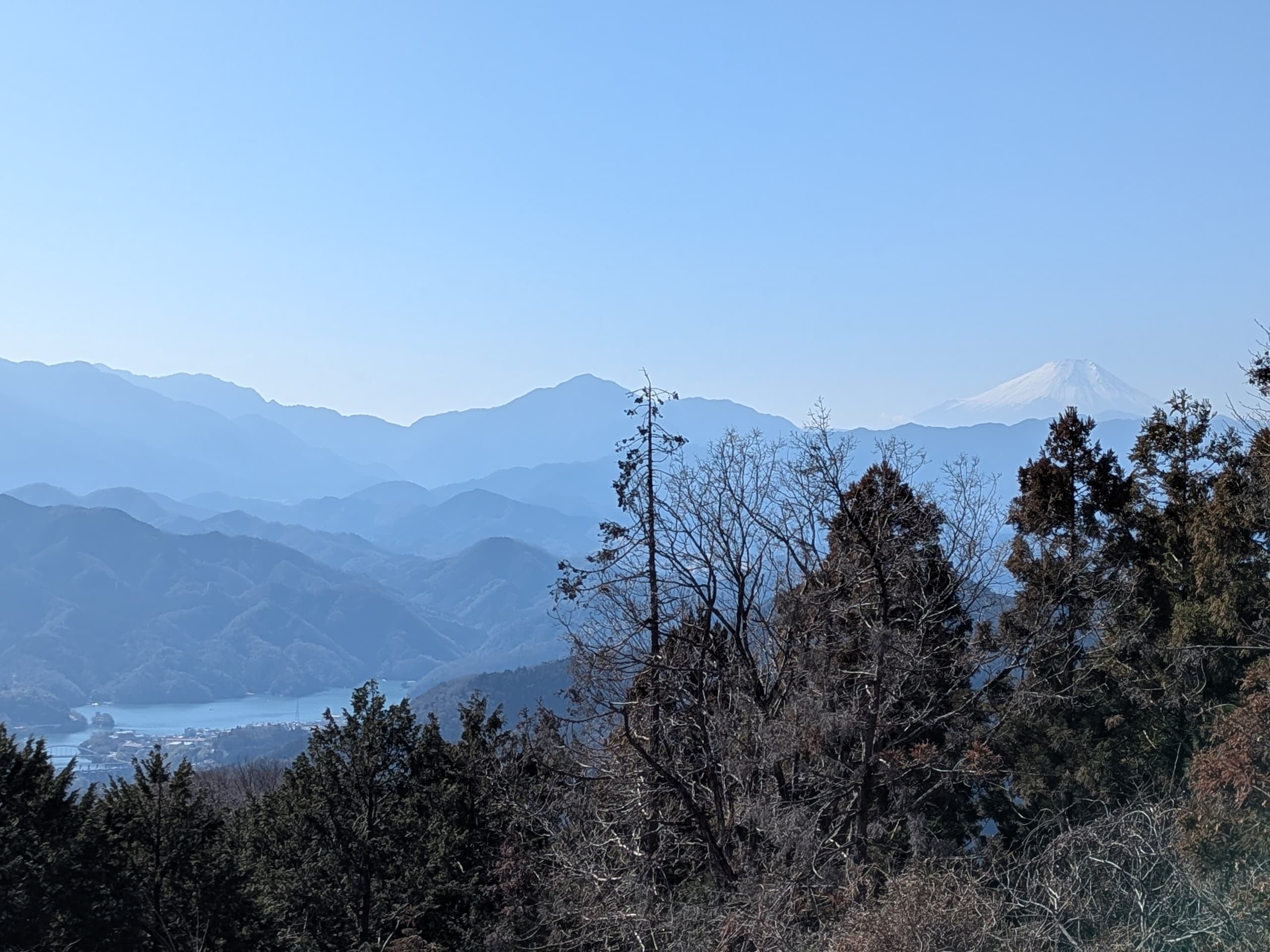 陣馬山（縦走）